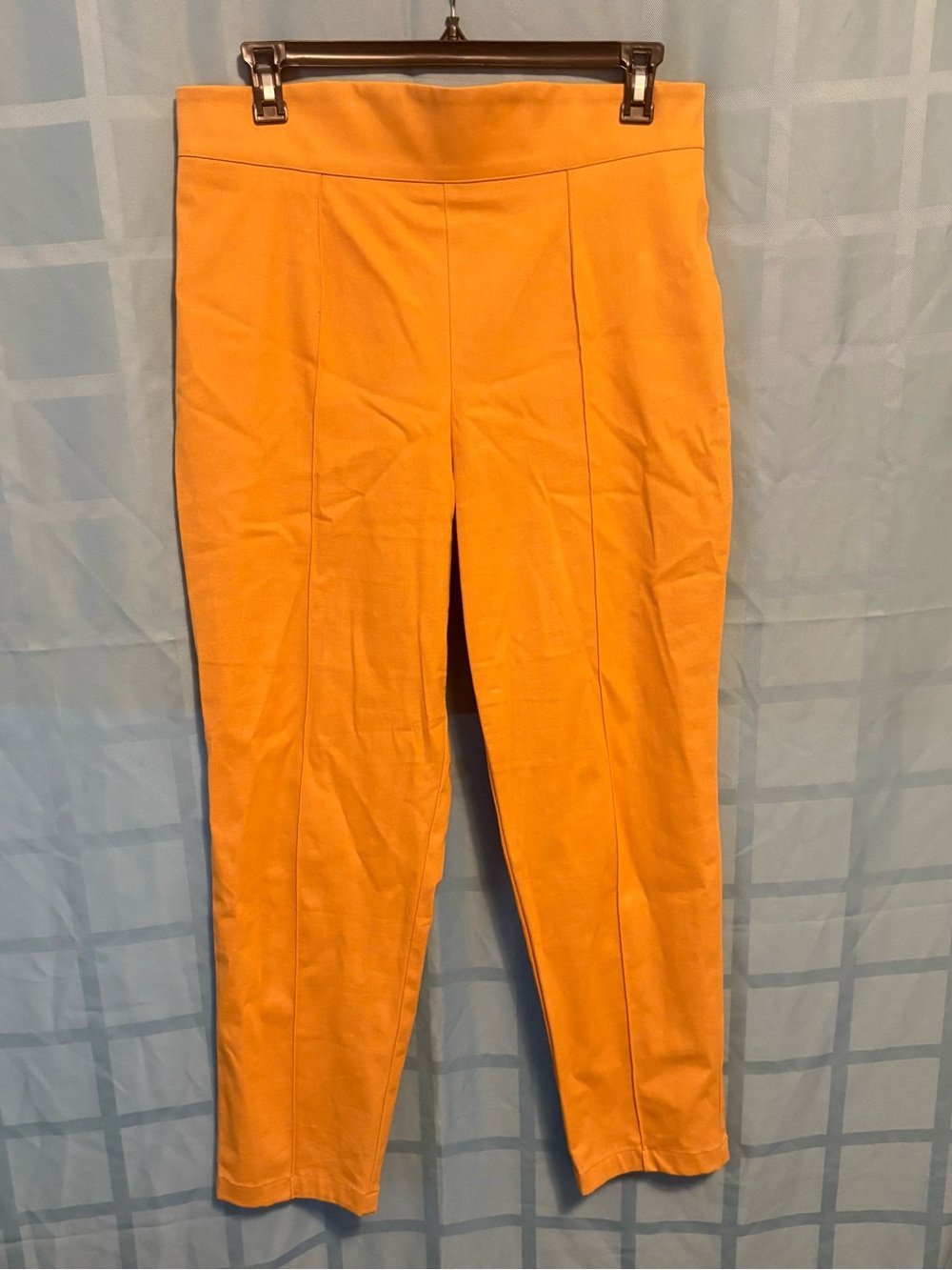 Pinup Couture Laura Byrnes High Waist Trousers in Mustard Gold- 2X